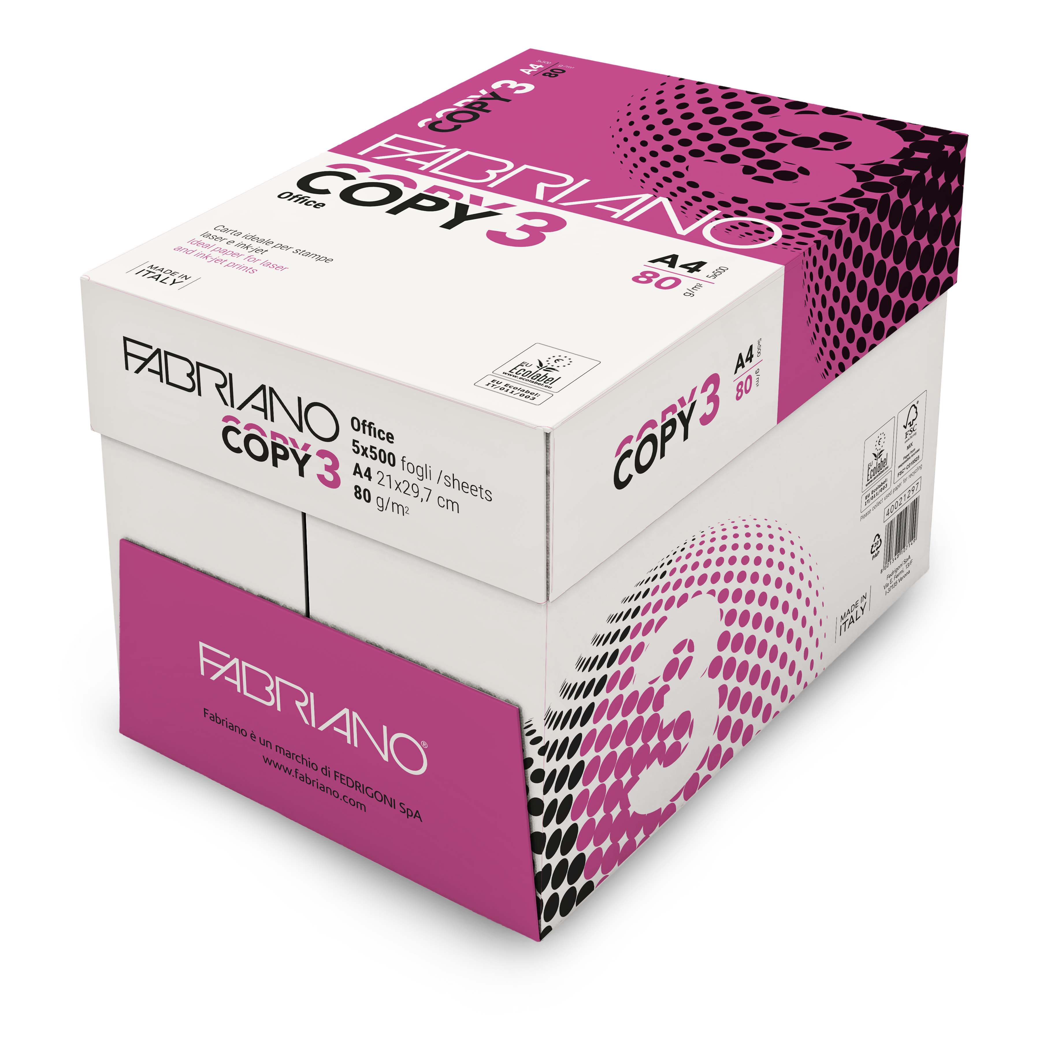 PAPEL A4 80GR RESMA GLOBAL COPY 3 OFFICE 1