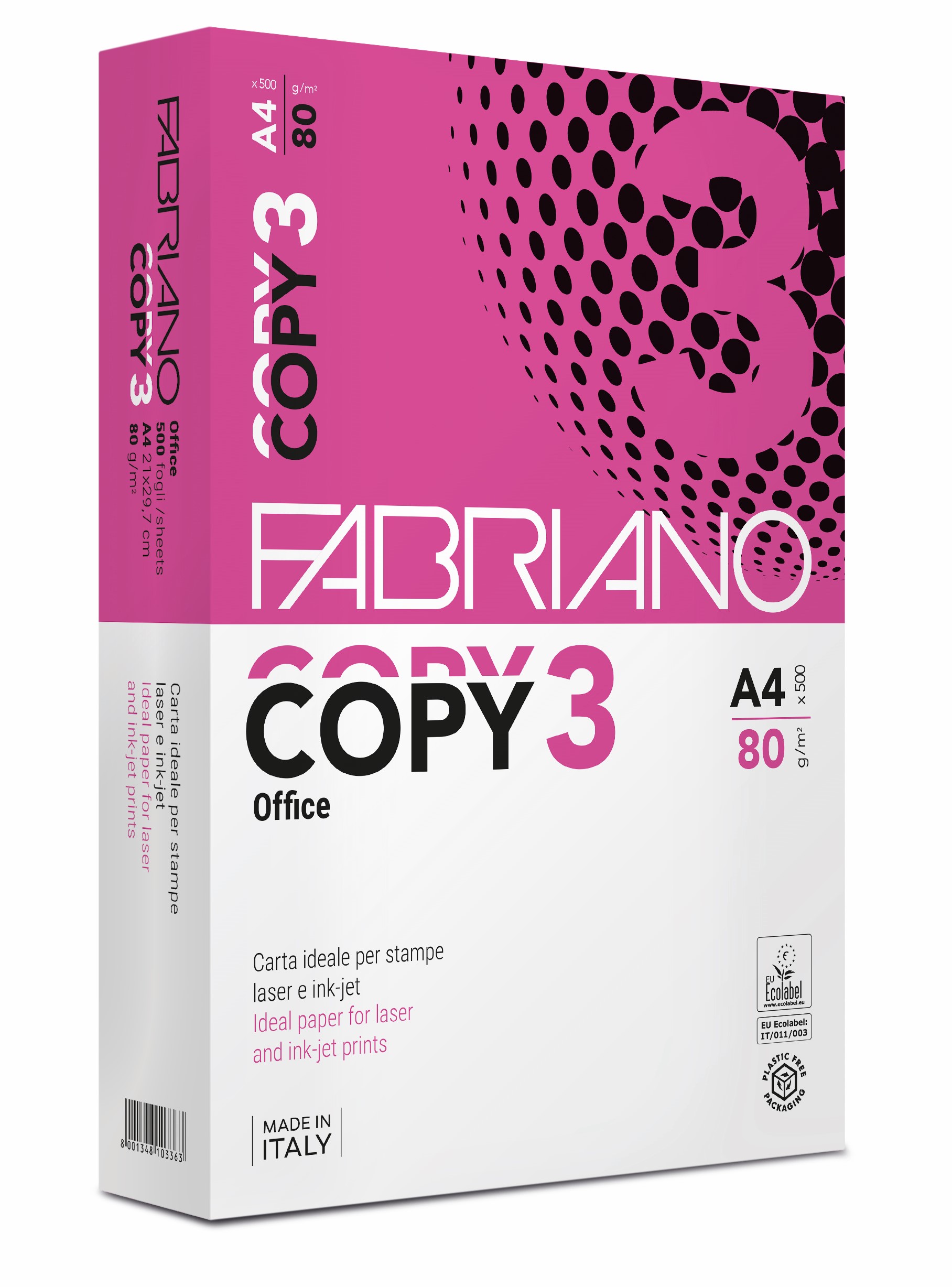 PAPEL A4 80GR RESMA COPY 3 OFFICE PAPER