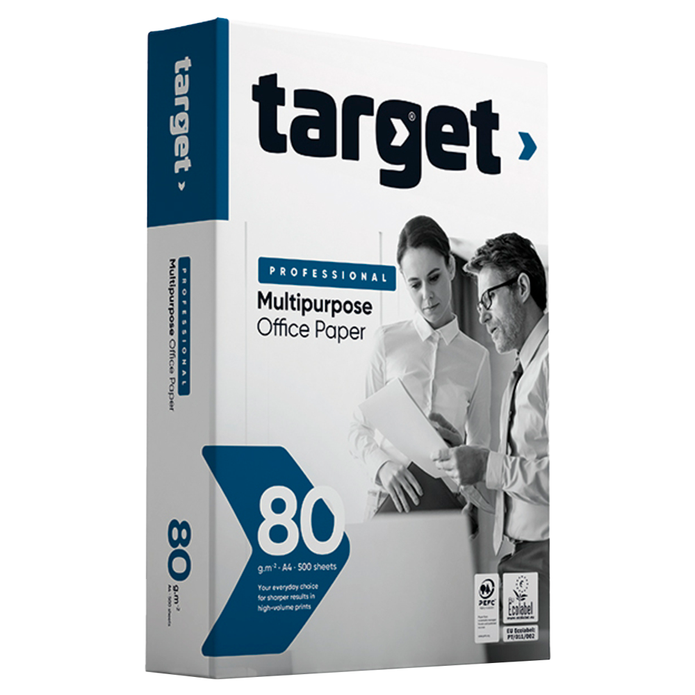 PAPEL A4 80G RESMA TARGET EVERYDAY COPY PAPER 1