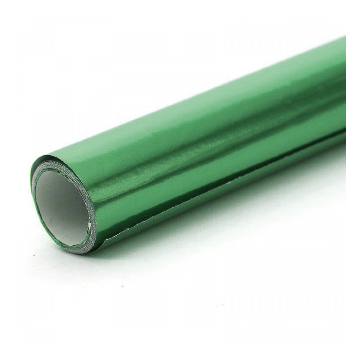 PAPEL CREPE ALUMÍNIO ROLO 50X250 VERDE 11403 1
