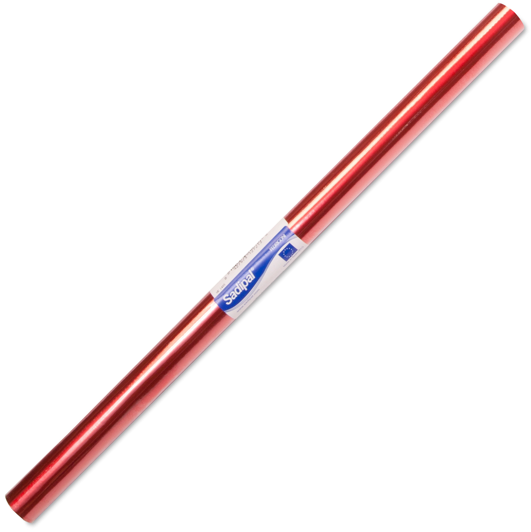 PAPEL CREPE ALUMÍNIO ROLO 50X250 VERMELHO1401