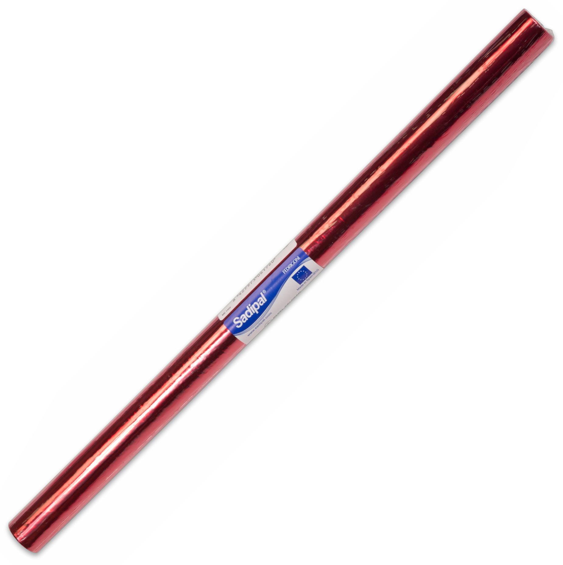 PAPEL CELOFANE ROLO C/25FOLHAS 50X1625 - VERMELHO 12501
