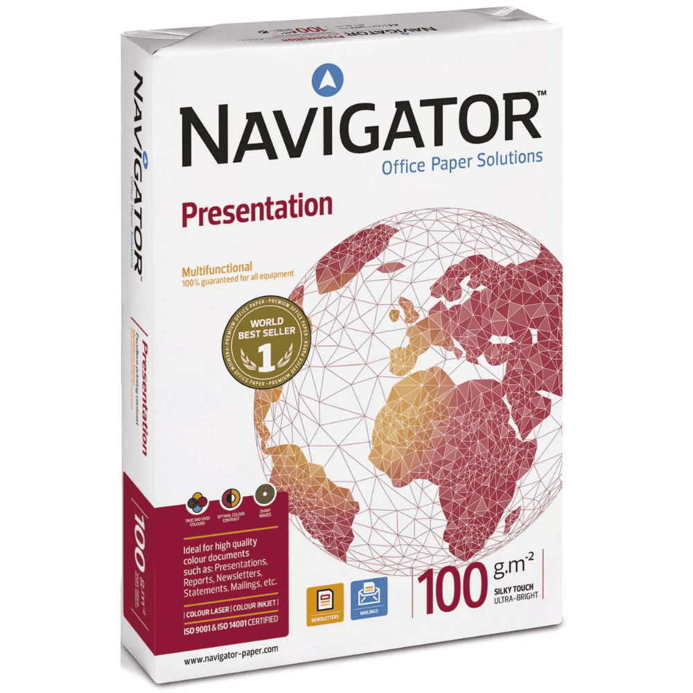 PAPEL A3 100GR RESMA NAVIGATOR PRESENTATION