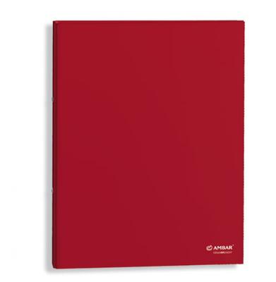 PASTA DOSSIER AMBAR A4 20L/LISA 10PM VERMELHA