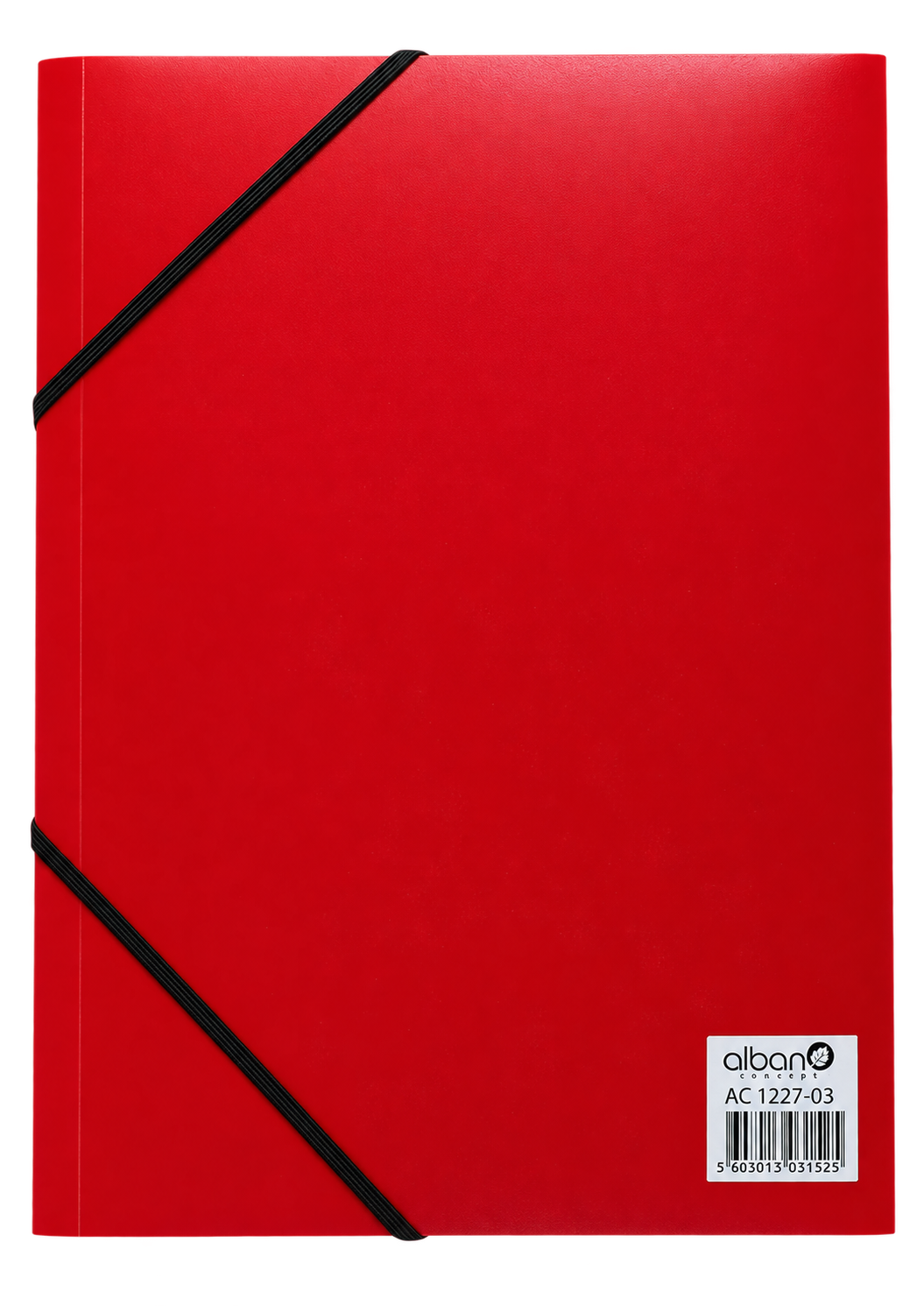 CAPA COM ABAS&amp;ELÁSTICO A4 PP VERMELHA AC1227-03