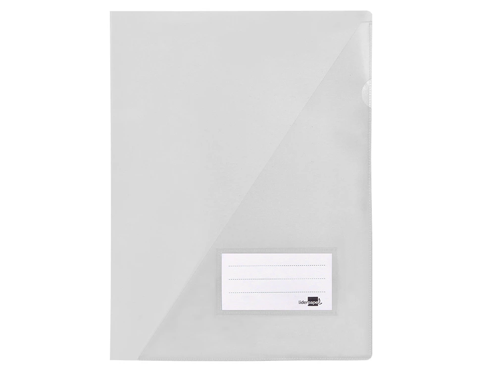 DOSSIER BOLSA TRIANGULAR&PORTA ETIQUETA AC1087-00 CRISTAL