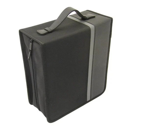 PORTA CD/DVD PARA 280 DISCOS SUPER PROTEÇÃO EM NYLON BALÍSTICO PATACO AG 19009 1