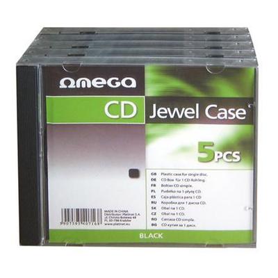CAIXA CD/DVD JEWEL BOX 10.4MM CRISTAL UMV:1UNIDADE OMEGA BOXP 40528/MEMOREX00742