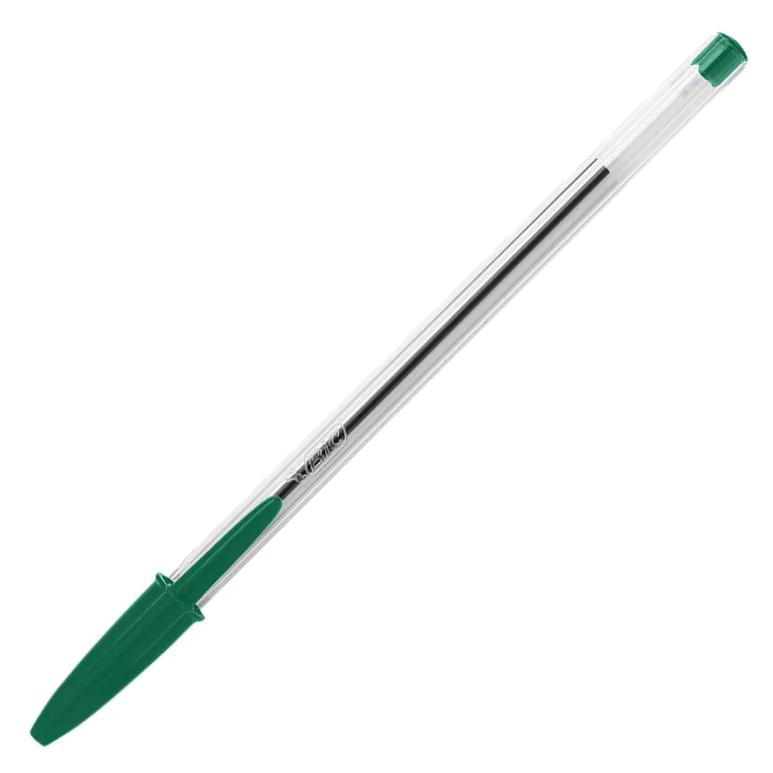 ESFEROGRÁFICA BIC MÉDIA CRISTAL VERDE 8373629 1