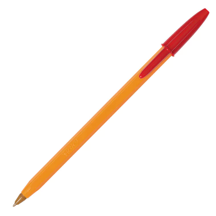 ESFEROGRÁFICA BIC FINA LARANJA VERMELHA 1199110112