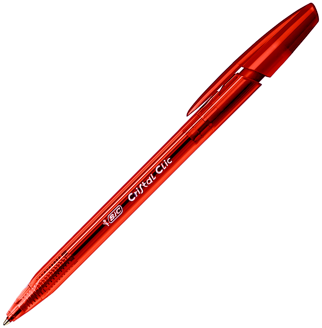 ESFEROGRÁFICA BIC CRISTAL CLIC VERMELHA 850734
