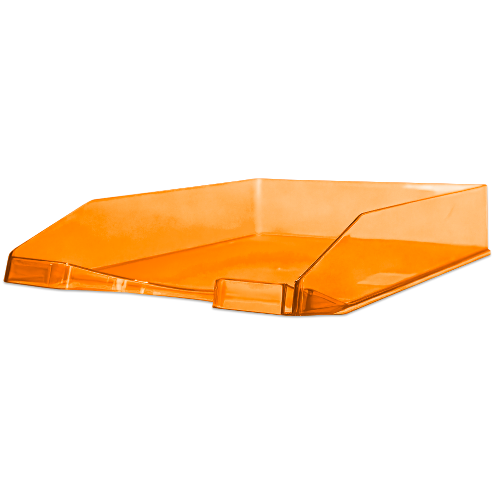TABULEIRO SECRETÁRIA CITYCOLOR CRISTAL LARANJA 0