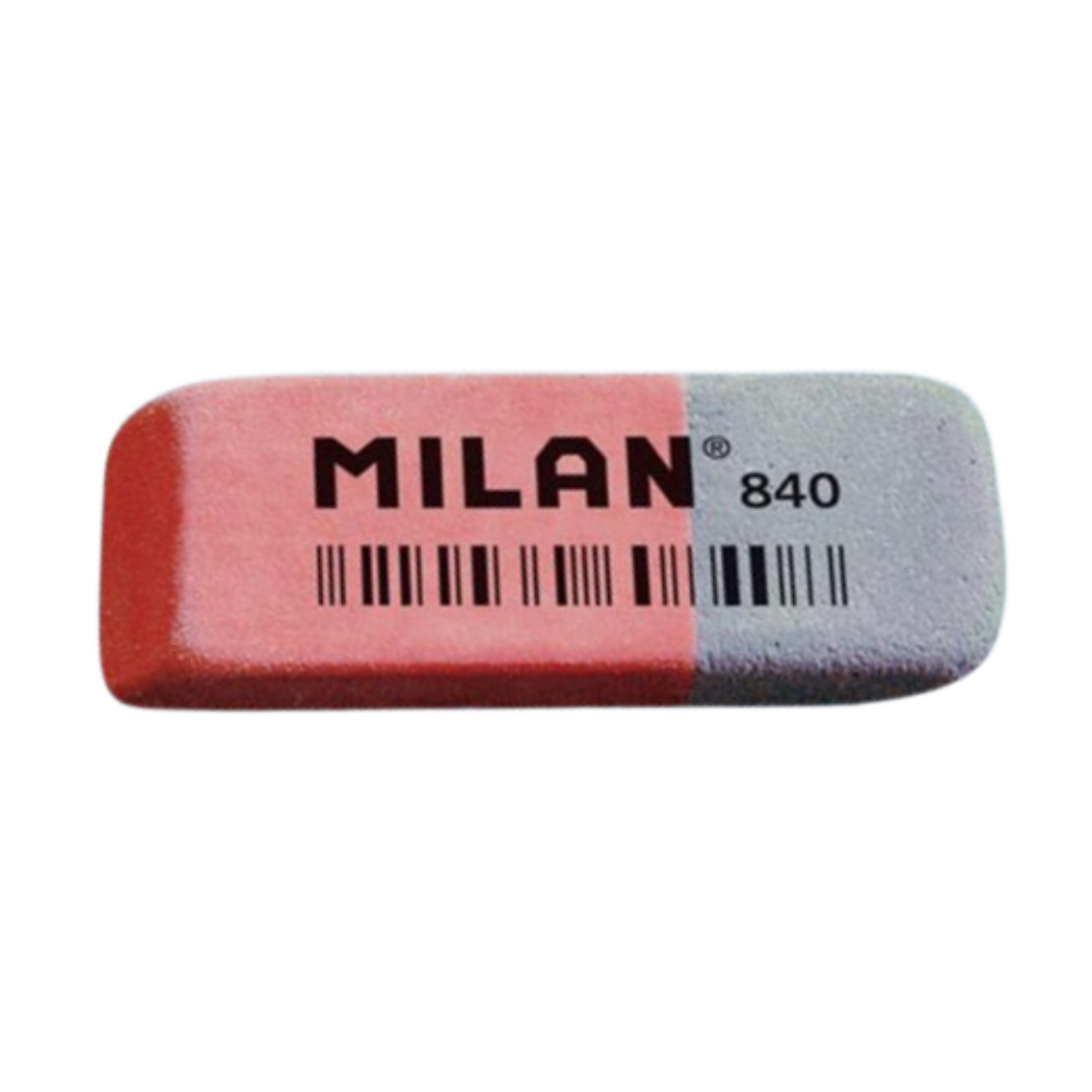 BORRACHA MILAN P/LÁPIS/TINTA - MISTA 840