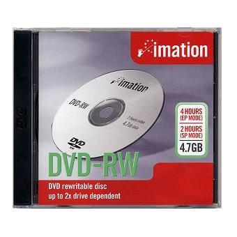 PACK C/05 DVD+RW+CAIXA 4.7GB 4X MEMOREX 120´ SP MODE 360´ SLP MODE 864614-05V