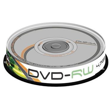 DVD-RW 4.7GB 4X OMEGA CAKE*10 40151 OMDFRW410-