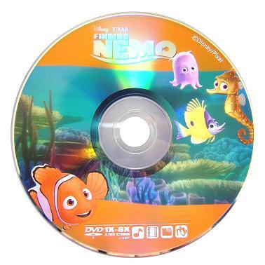 DVD-R 4.7GB 8X DISNEY NEMO CAKE*10