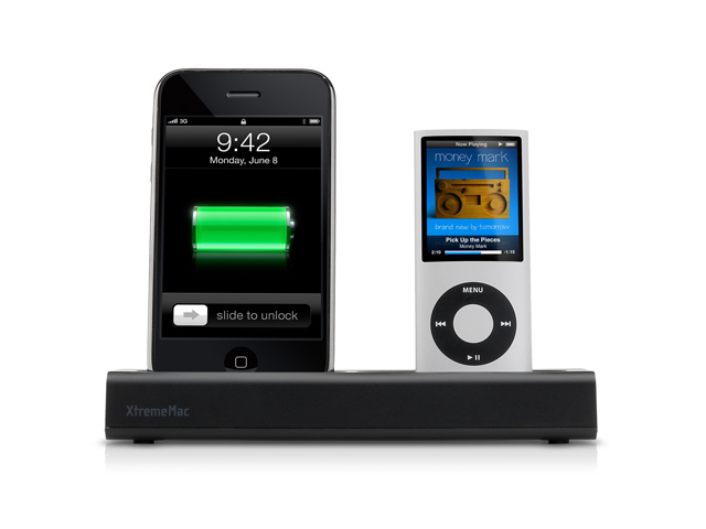 CARREGADOR INCHARGE DUO PARA IPOD+IPHONE 3GS/3G C/CABO USB XTREME MAC IPU-ICD-13 1