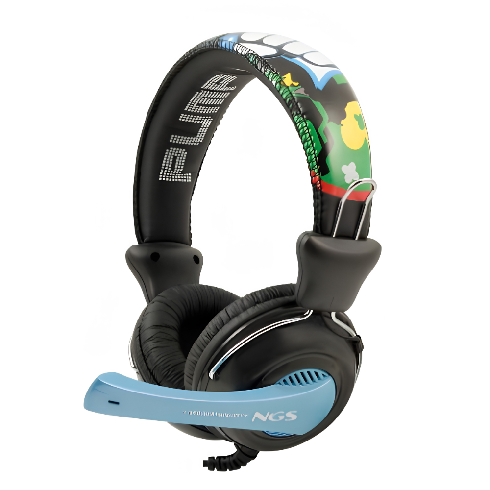 HEADSET HI-TEC MULTIMEDIA STÉREO TRAINING/INTERNET/GAMING/VOICE/MICRO NGS 30867