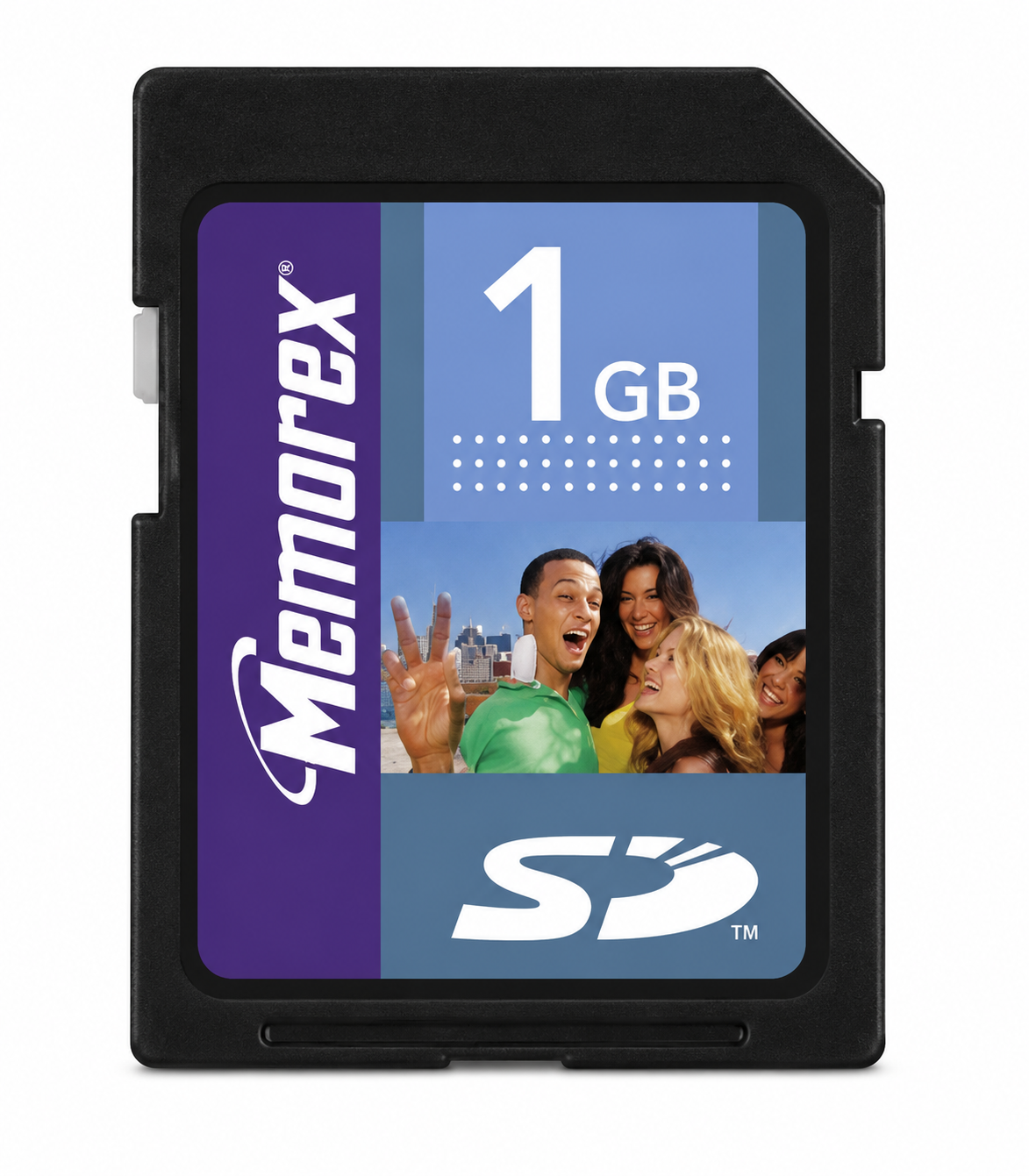 MEMÓRIA SD 1GB FLASH MEMORY CARD MEMOREX 331068