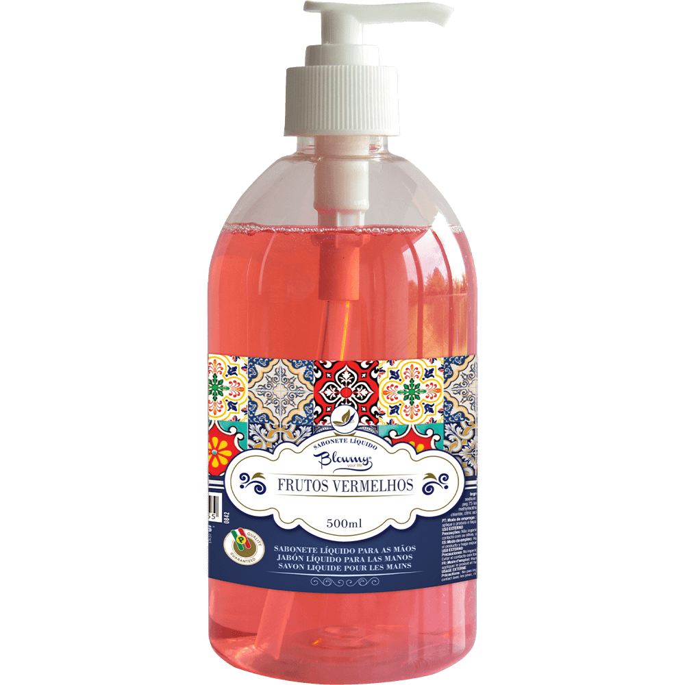 GEL LAVA MÃOS SABONETE CREME 500ML FRUTOS VERMELHOS BLOWMY 2PA84205