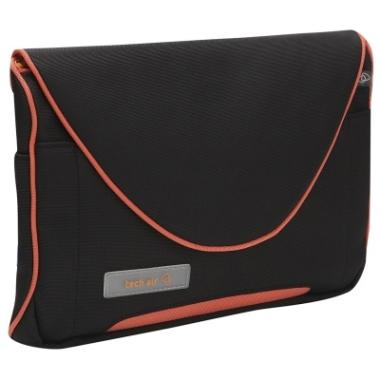 MALA MULTIUSOS/PORTÁTIL/NOTEBOOK 11.6´´ 29.2X20.2X1.2CM PRETO/LARANJA