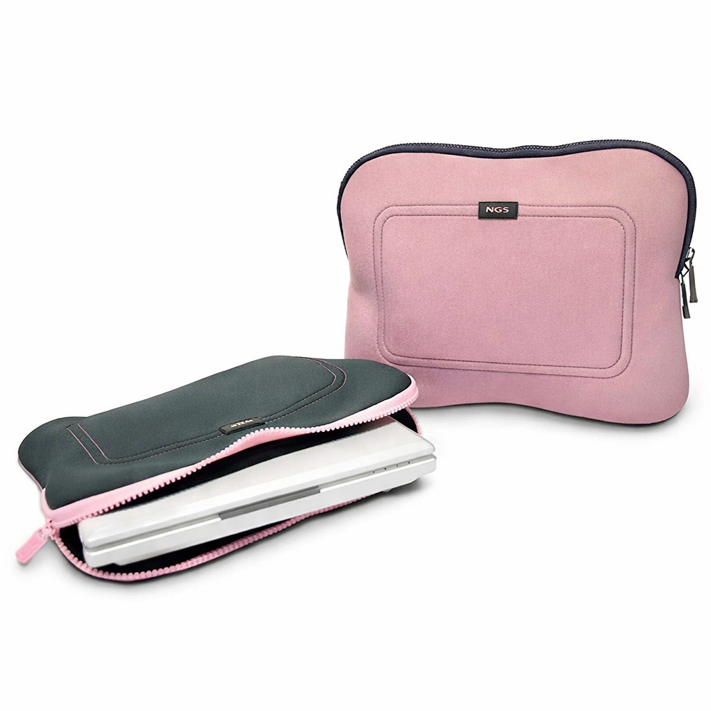 BOLSA PARA TABLET/iPAD 10.0´´ 30.5X24X19.5CM MODA ROSA NGS 30557