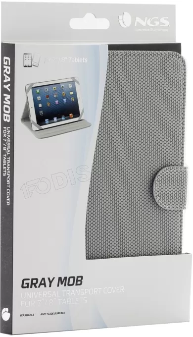 BOLSA PARA TABLET/IPAD 7´´- 8´´ + STAND NGS GRAY MOB 94428