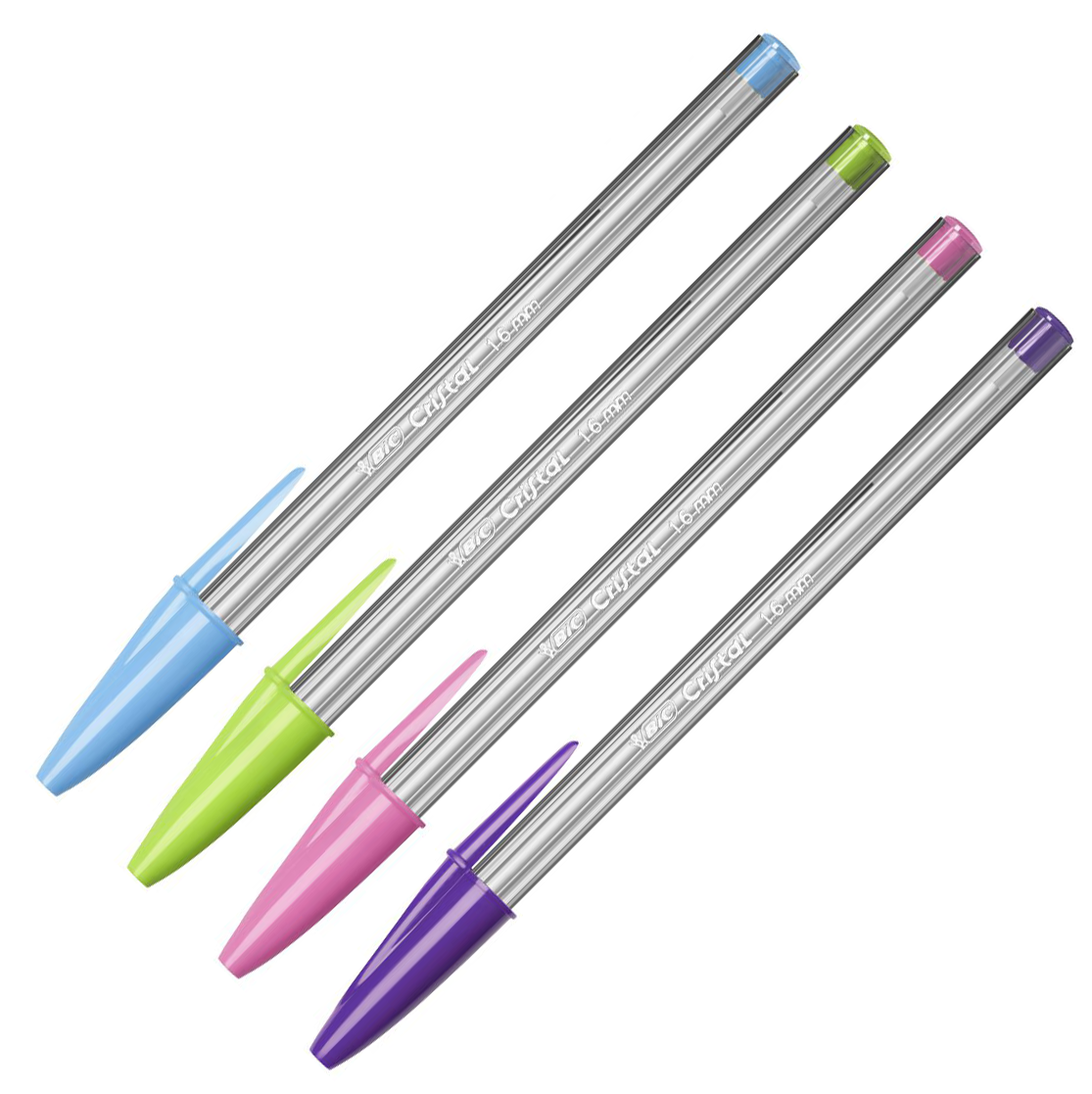 ESFEROGRÁFICA BIC MÉDIA CRISTAL FUN CAIXA C/20 CORES SORTIDAS 27055/6/7/8 0