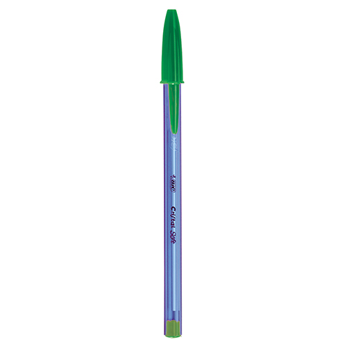 ESFEROGRÁFICA BIC MÉDIA CRISTAL SOFT VERDE 33993