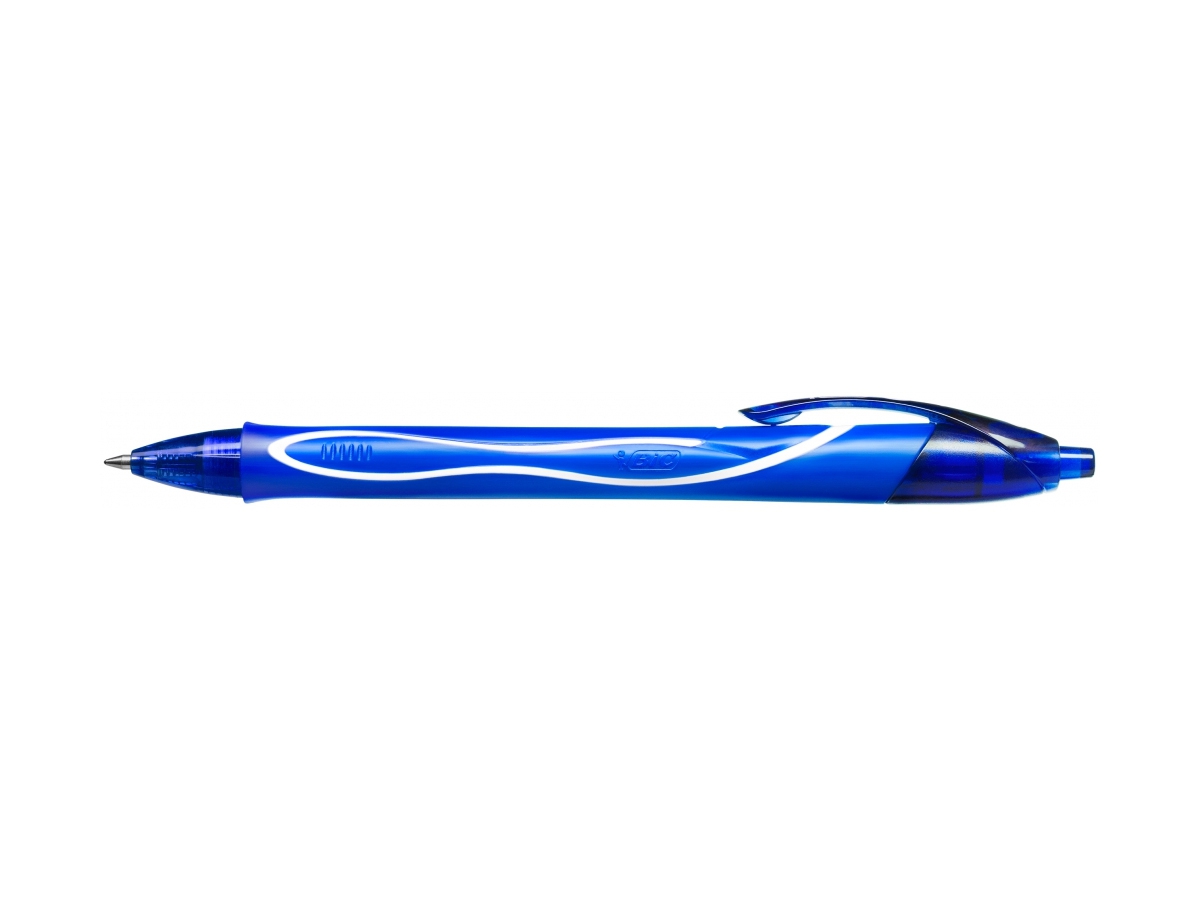 ESFEROGRÁFICA BIC GEL-OCITY QUICK DRY GRIP 07MM AZUL