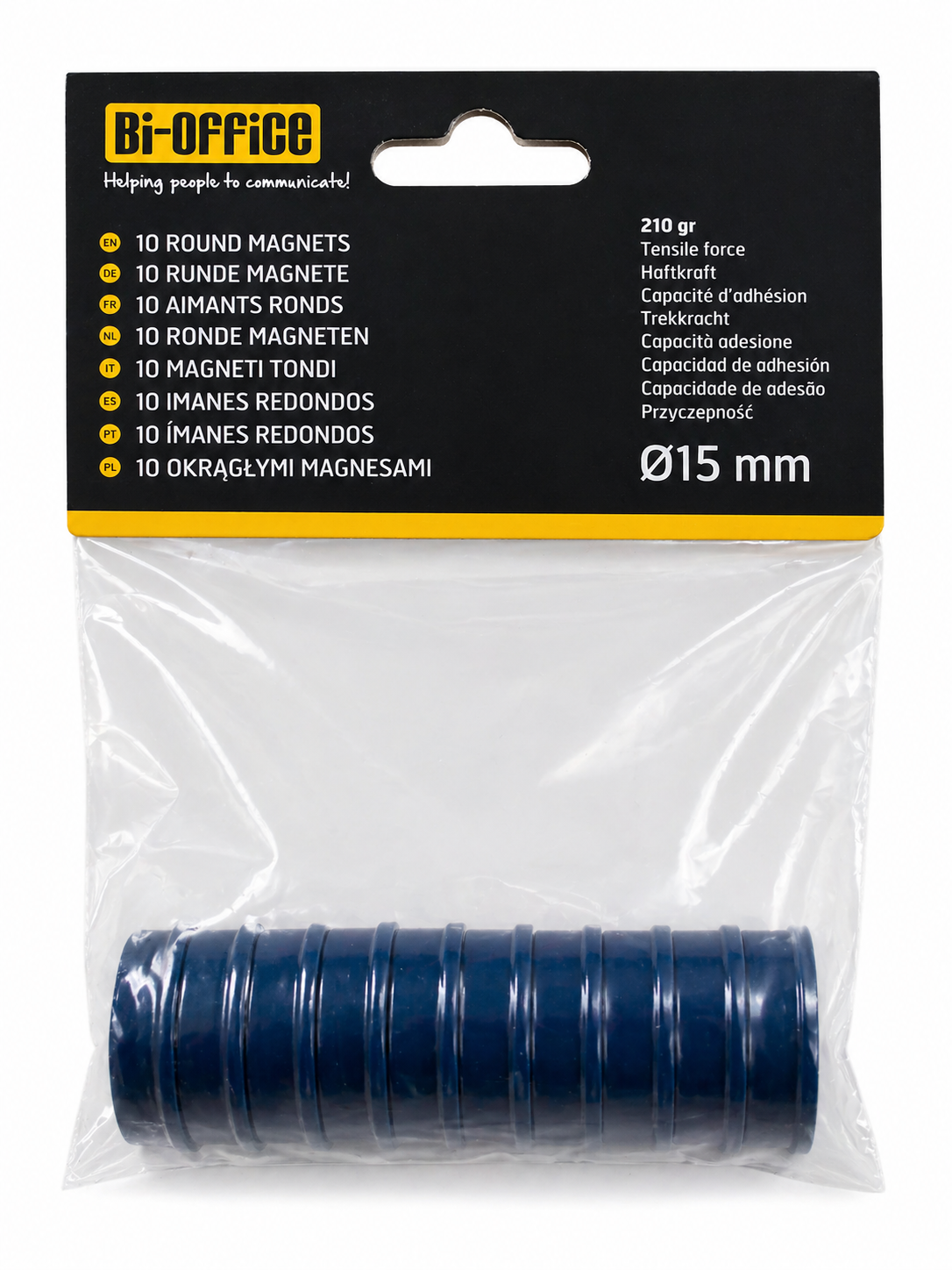 IMAN SINALIZAÇÃO 20MM PACK C/10 AZUIS IM150409-002