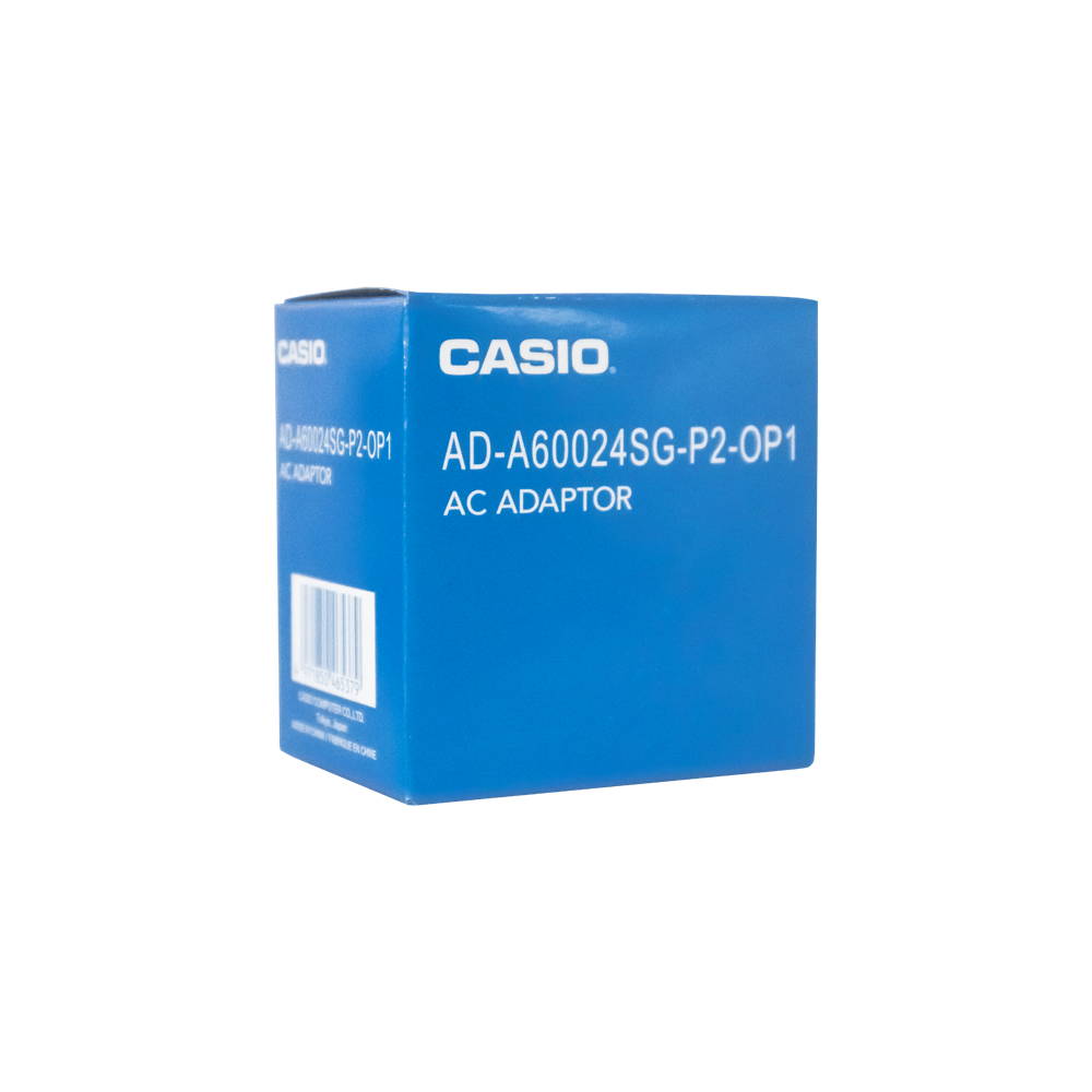 ADAPTADOR CASIO HR8TEC/HR150TEC AC 100-240V OUTPUT DC 6V AD-A60024SG-P1-OP1 1