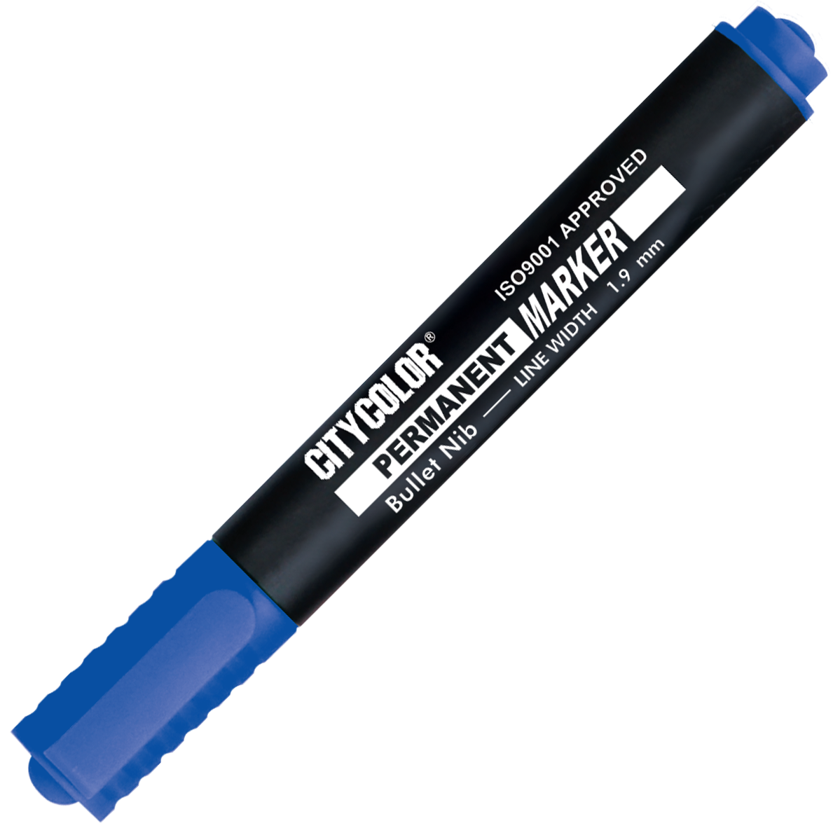 MARCADOR TINTA PERMANENTE CITYCOLOR AZUL