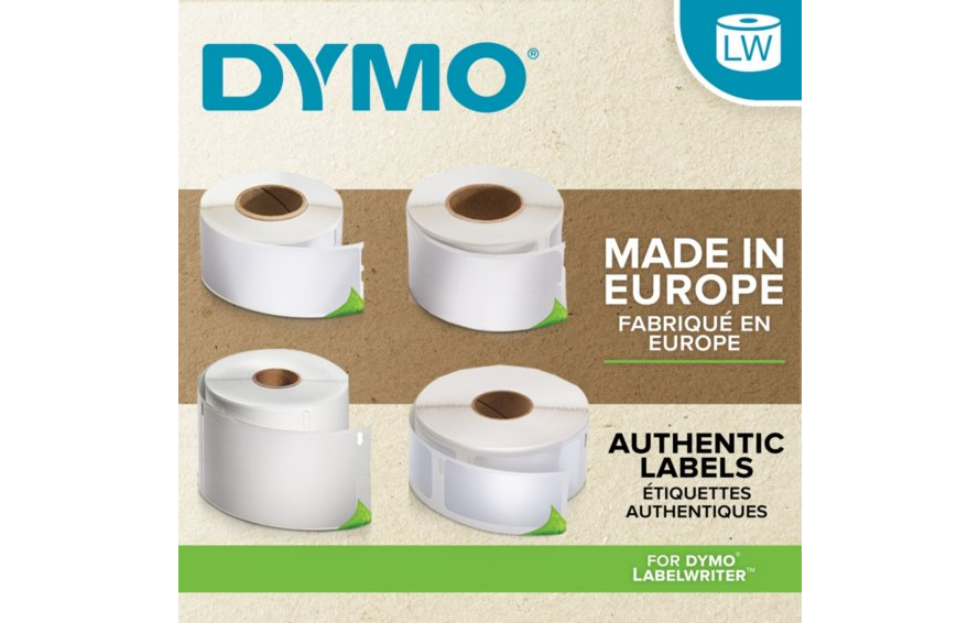 FITA DYMO 91202 TAG PLÁSTICA 12MMX4MT PRETA>AMARELA S0721620 3