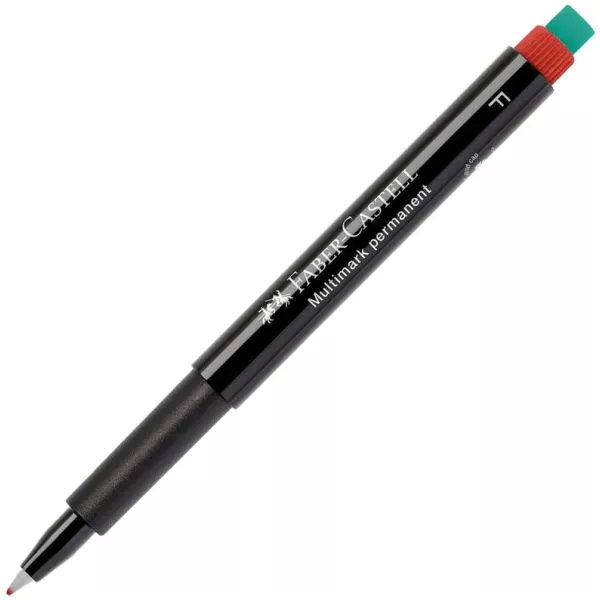 MARCADOR FABER OHP TINTA PERMANENTE 1513F 0