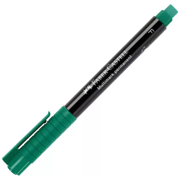 MARCADOR FABER OHP TINTA PERMANENTE 1513F 0