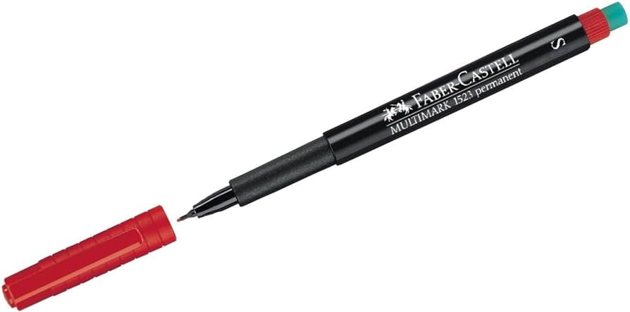 MARCADOR FABER OHP TINTA PERMANENTE 1523SF 0