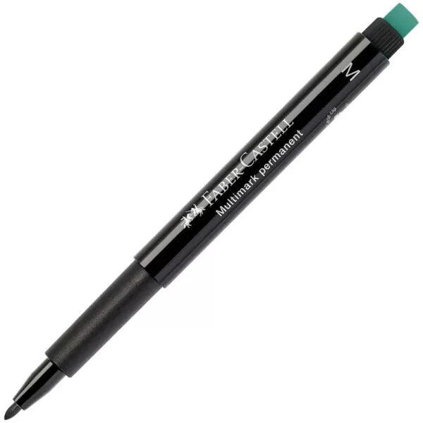 MARCADOR FABER OHP TINTA PERMANENTE 1525M 1