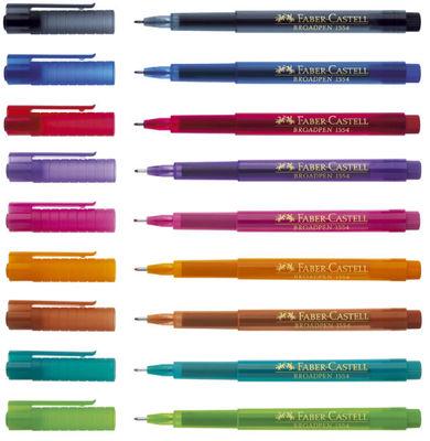 MARCADOR FABER CASTELL BROADPEN 1554 0.8MM CORES SORTIDAS