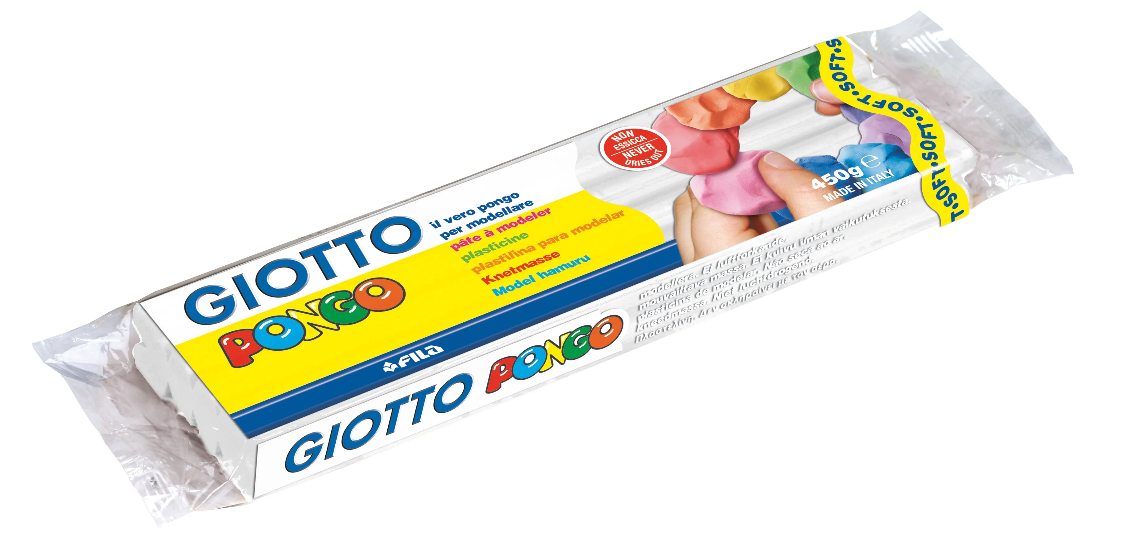 GIOTTO PONGO SOFT 450GR BRANCO