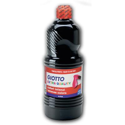GUACHE GIOTTO TEMPERA PRONTA 500ML PRETO 532824