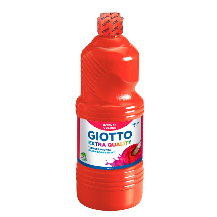 GUACHE GIOTTO PRONTA LAVÁVEL 1LITRO VERMELHÃO 533407