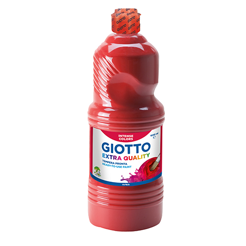 GUACHE GIOTTO PRONTA LAVÁVEL 1LITRO VERMELHO ESCARLATE 533408