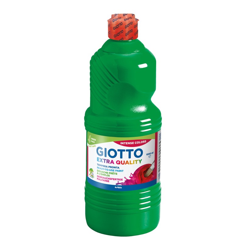 GUACHE GIOTTO PRONTA LAVÁVEL 1LITRO VERDE 533412