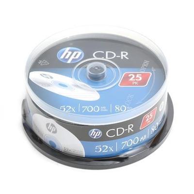 CD-R HP 700MB 52X SPINDLE*25 HPCD25