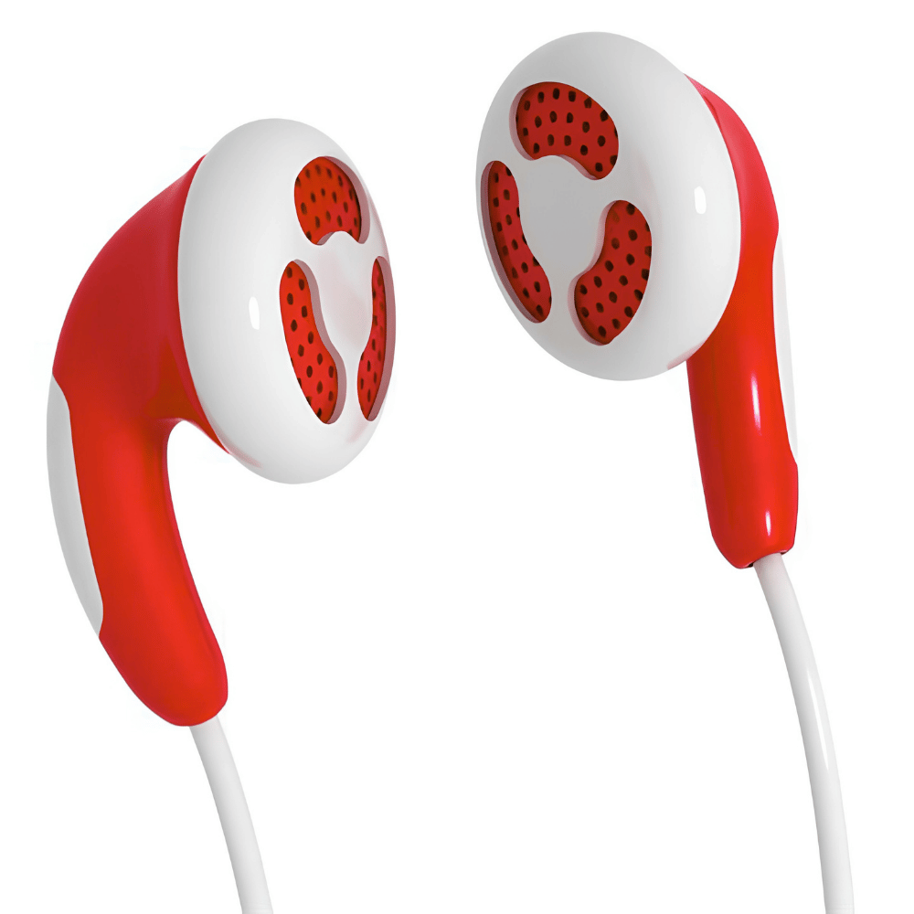 EARPHONES AURICULAR MAXELL COLOUR BUDZ MXSCBR VERMELHO 303365 71926 1