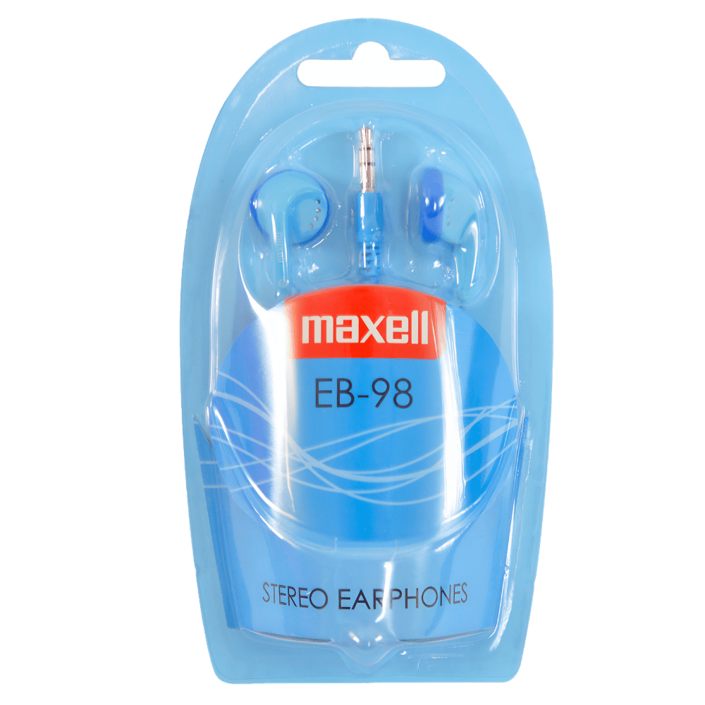 EARPHONES AURICULAR MAXELL EB-98 STEREO AZUL 303453.01.CN 303453 73165