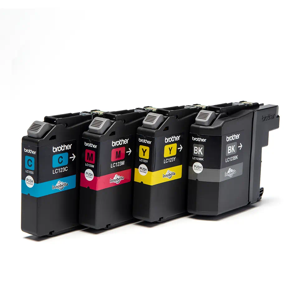 TINTEIRO BROTHER LC123 PACK C/ 4 CORES (BK+C+M+Y) 1