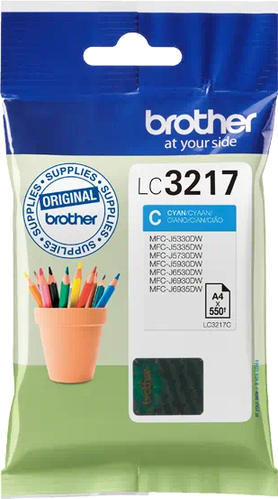 TINTEIRO BROTHER MFCJ6530/MFCJ6930/MFCJ5330/MFCJ5730/MFCJ5930/6935 0.55K SIÃO