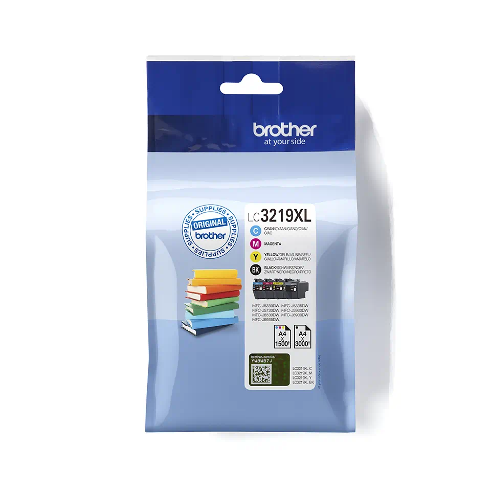 TINTEIRO BROTHER MFCJ6530/MFCJ6935 1.5K PACK C/4 CORES KMCY XL